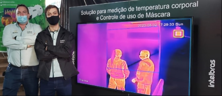 Solução Térmica Intelbras no o da Arena Condá / Divulgação