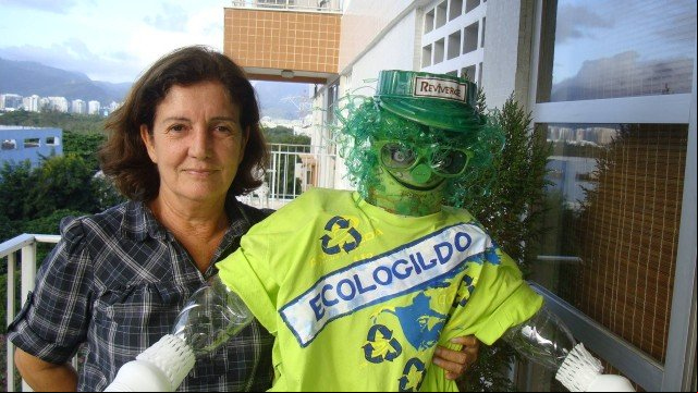 Regina Laginestra, gestora de resíduos sólidos e fundadora do Instituto Reviverde (foto: reprodução)