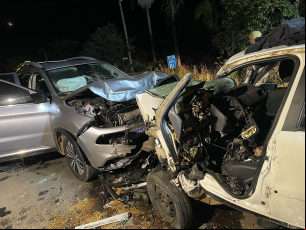 Notícia - Colisão frontal na SC-285 deixa um morto e três feridos